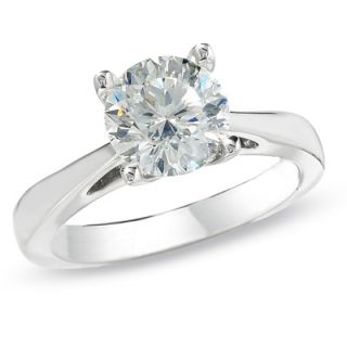 Celebration 102® 2 CT. Diamond Solitaire Engagement Ring in 18K White