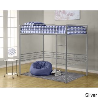Dorel Home Products Dhp Full Metal Loft Bed Silver Size Full