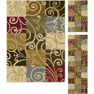 Lagoon Multi Transitional Area Rug Set