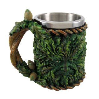Cool Celtic Green Man Tankard Mug Stein Pagan Beer Mugs Kitchen & Dining