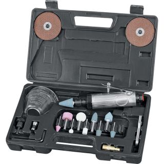  Air Die Grinder Cutoff Tool Kit — 22-Pc.  Air Accessory   Tool Kits