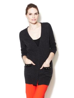 Jewel Embellished Cashmere Cardigan by Magaschoni