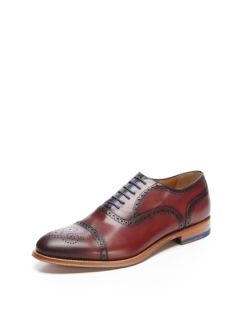 Perforated Cap Toe Oxfords by Antonio Maurizi