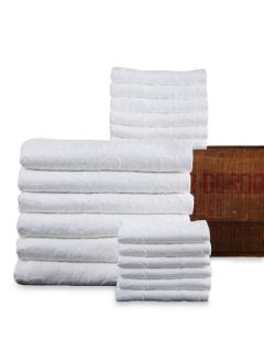 Madison Avenue Towel Set (18 PC) by Luxor Linens