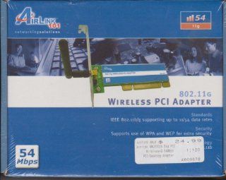Airlink AWLH3026T 802.11g Wireless PCI Adapter Computers & Accessories