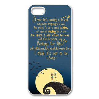Disney the Nightmare Before Christmas Series Iphone 5 5s Hard Plastic Case Cover Protector Gift Idea Cell Phones & Accessories