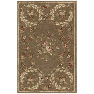 Somerset Country Floral Brown Rug (36 X 56)