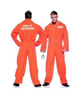 Orange Prison Jumpsuit Costume Adult Sized Costumes Clothing