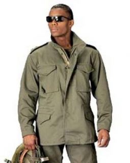 M 65 Field Jacket Olive Drab Military Coats And Jackets Sports & Outdoors