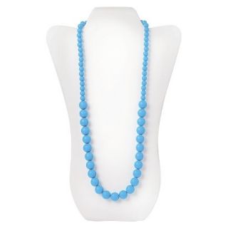 Nixi by Bumkins Ciclo Silicone Teething Necklace   Blue