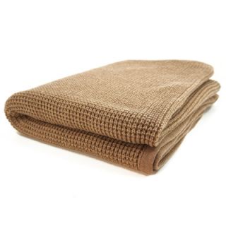 Pur Modern Schindler Thermal Knit Throw CTTHER 101 Color Mocha Heather