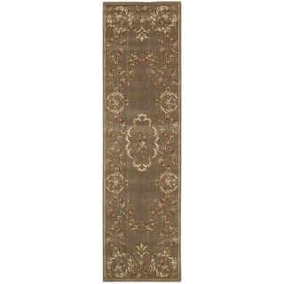 Nourison Somerset Country Floral Brown Rug (23 X 8)