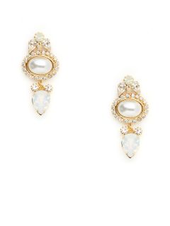 Crystal Drop Earrings by Elizabeth Cole