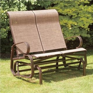 Havana Bronze Twin Seat Outdoor Glider