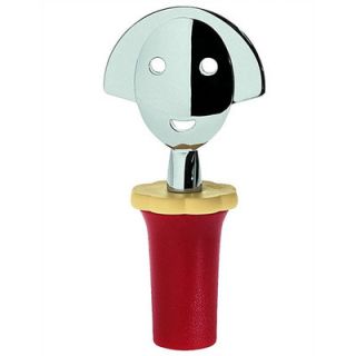 Alessi Anna Stopper 2 Press Cap by Alessandro Mendini AAM06 Color Red