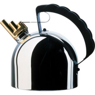 Alessi 2.11 qt. Whistle Water Tea Kettle 9091