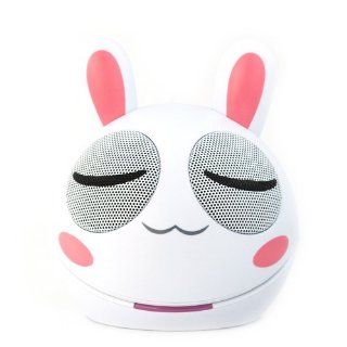 iKross 3.5mm Bunny Portable Mini Stereo Speaker for Blackberry, iPhone, iPod, iPad, Smartphone, Tablets, Cell Phone  Players & Accessories