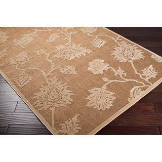 Meticulously Woven Jesse Transitional Floral Indoor/ Outdoor Area Rug (39 X 58)