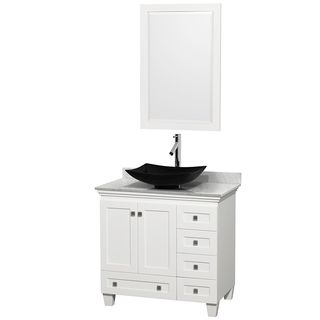 Wyndham Collection Acclaim 36 inch Single White Vanity