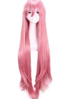 L email 100cm Japan Anime Straight Super Long Pink Cosplay Wig Ml16  Costume Wigs  Beauty