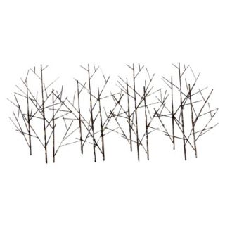 Modern Trees Wall Sculpture   Multicolor