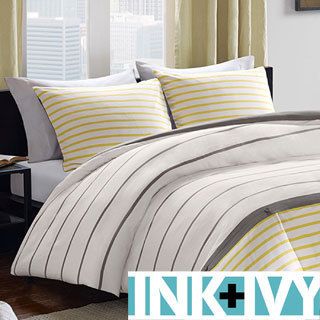 Ink + Ivy Taylor 3 piece Duvet Cover Set