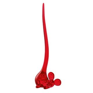 Koziol Ringo the Mouse Jewelry Stand 52645 Color Transparent Red