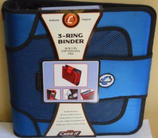 Case it S 815 Velcro Closure Binder, Blue  Portfolio Ring Binders 