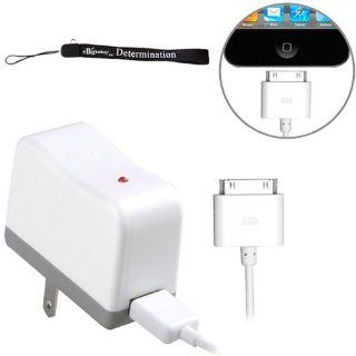 eBigValue White Apple Approved Durable Home Wall Charger Adapter for New Apple iPod Touch 4 ( 4th Generation 8GB, 16GB, 32GB ) Cell Phones & Accessories