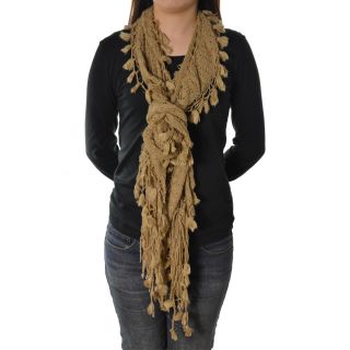 La77 Tassel Knit Scarf