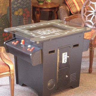 Classic Arcade Cocktail Style Dual Player Game Table With 60 Games Built in
