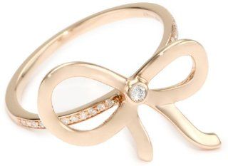 Ivanka Trump "Bow" Ring with 1/2 Diamond Shank Jewelry