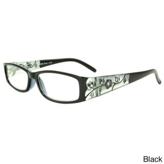 Epic Eyewear Womens Springwood Rectangular Reading Glasses (+2.25)