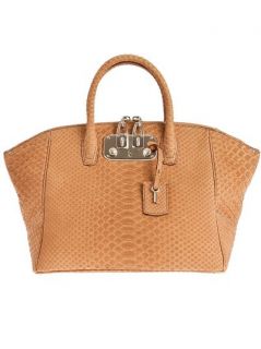 Vbh Python Skin Tote