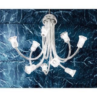 FDV Collection Art. 599 Chandelier by Marina Toscano ART. 599 L9 Finish 24k 