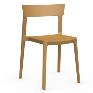 Calligaris Skin Chair CS/1391_P Finish Mustard Yellow