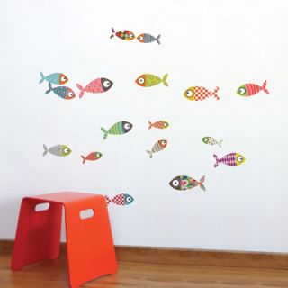 ADZif Ludo Fishes Wall Sticker L6021AJV5
