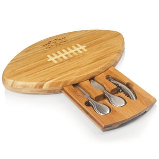 Quarterback Brigham Young University Cougars Natural Wood Engraved Cutting Board