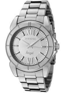 Invicta 0457  Watches,Womens Angel Silver Dial Stainless Steel, Casual Invicta Quartz Watches