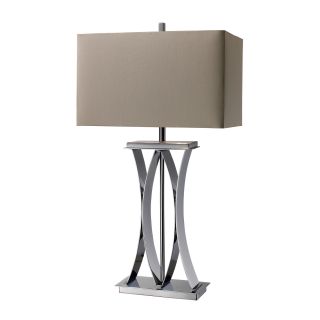 Joline 1 light Chrome Table Lamp