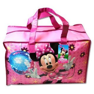 Disney Minnie Mouse "Bowtique" Large Non Woven Gym Bag for Kids Sports & Outdoors