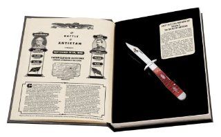 Case Cutlery 11871 Case Civil War Book Set Battle of Antietam Cheetah Commemorative Set   Knife Blades  