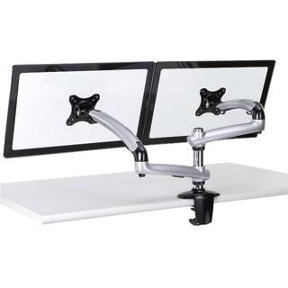 Copy Of Cotytech Silver Expandable Dual Desk Mount Spring Arm Dm gs212