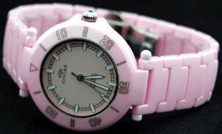 Oniss Women's Pink Ceramic Watch #ON833 L4 at  Women's Watch store.