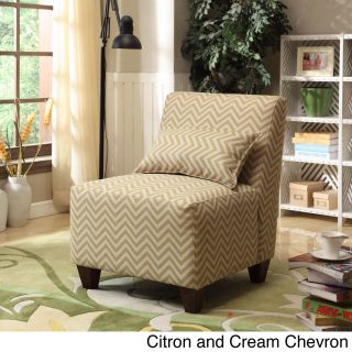 Large Patterned Accent Chair