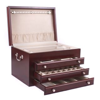 American Chest Majestic Solid Wood Jewelry Chest