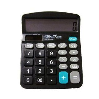 JOINUS JS 837 Dual Power 12 Digit Calculator  Electronics