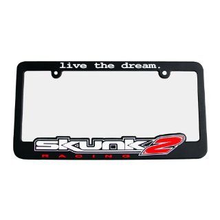 Skunk2 838 99 1450 License Plate Frame with 'Live The Dream' Logo Automotive