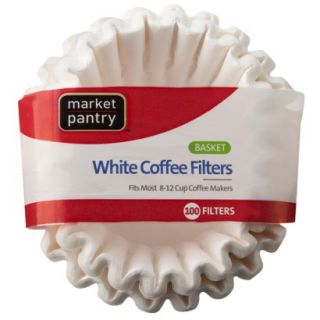 Market Pantry® White Coffee Filters   100 ct.
