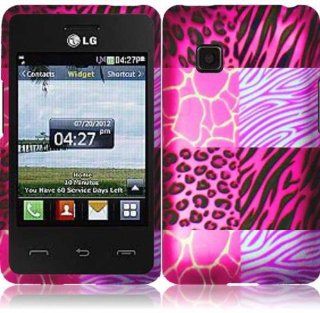 For LG 840G LG840G Hard Graphic Design Cover Case Pink Exotic Skin Accessory Cell Phones & Accessories
